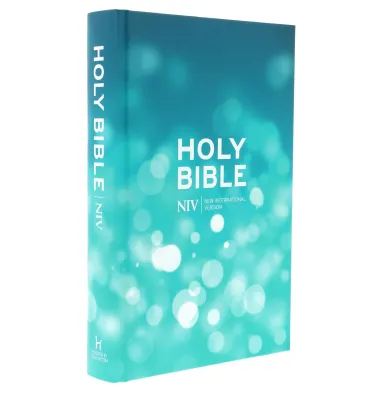 Englisch, Bibel New International Version, kartonniert, blau