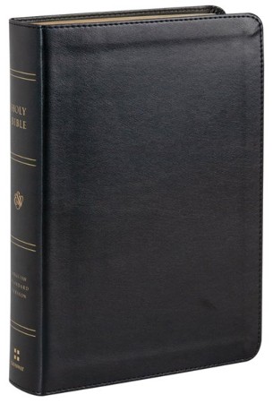Englisch Bibel English Standard Version, Einspaltig - Kunstleder schwarz, Goldschnitt, Lesezeichen