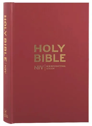 Englisch, Bibel New International Version, kartonniert, bordeaux