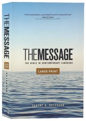 Englisch, Bibel The Message Bible, Grossdruck, illustrierter Einband