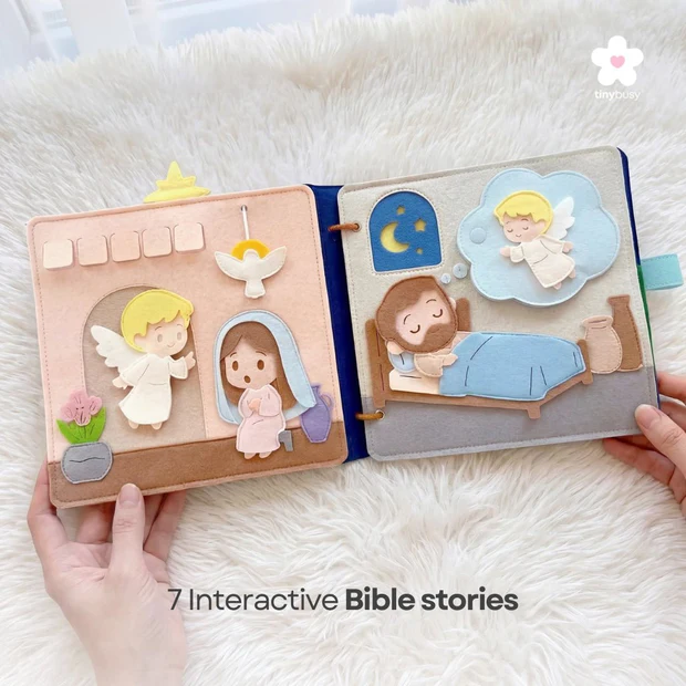 3D-Filz-Kinderbibel - Neues Testament