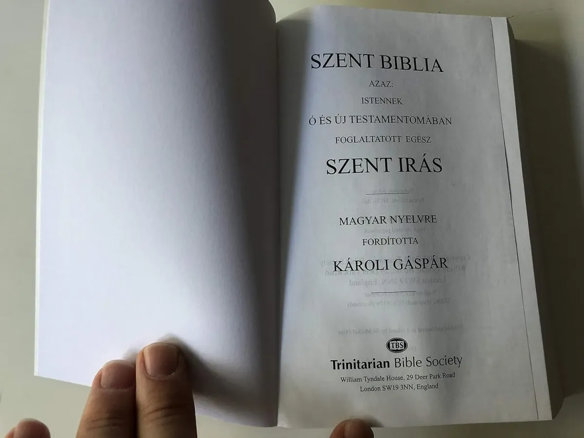 Ungarisch, Bibel, broschiert