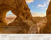 Israel Shalom dreisprachig Deutsch Englisch Französisch - Super-Wandkalender