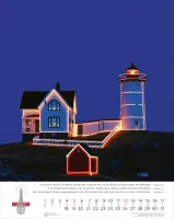 Leuchttürme, Phares, Lighthouses Dreisprachig Deutsch, Französisch, Englisch - Super-Wandkalender