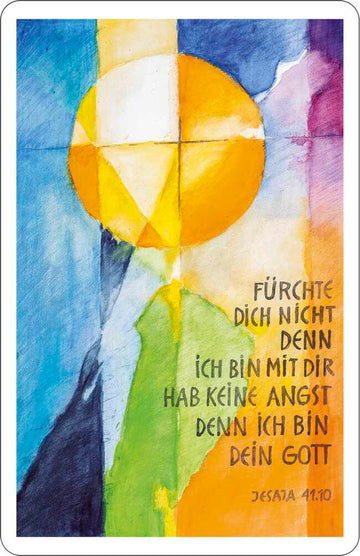 Fürchte dich nicht, denn ich bin mit dir (10 Kalender-Karten) - Jahreslosung Felger