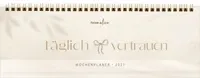 Täglich vertrauen - Wochenplaner