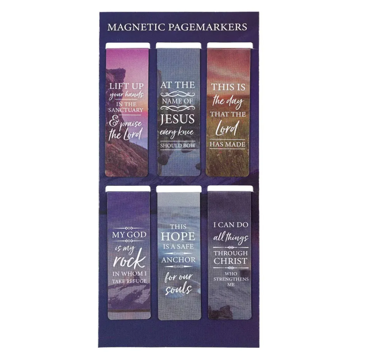 Lift Up Your Hands Magnetic Bookmark Set