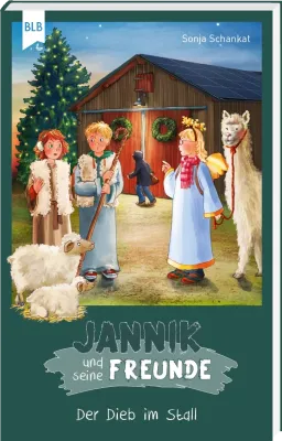 Jannik und seine Freunde - Der Dieb im Stall - Adventskrimi mit geheimen Seiten zum Aufschneiden
