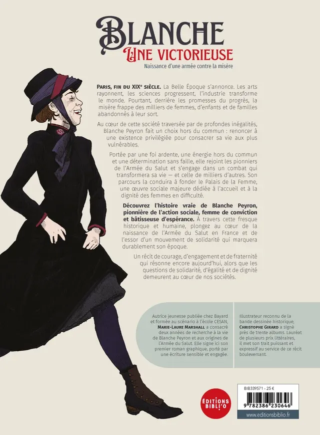 Blanche, une victorieuse - [BD] Naissance d'une armée contre la misère