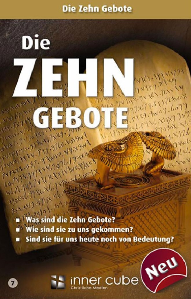 Die Zehn Gebote Leporello Faltkartenserie Bibelwissen Kompakt Inner Cube Das Haus Der Bibel 0698