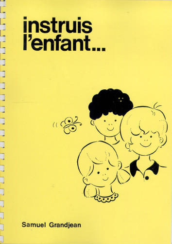 Instruis l'enfant... - Pdf