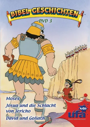 DVD - Mose / Josua / David - Bibelgeschichten Trickfilm Band 3