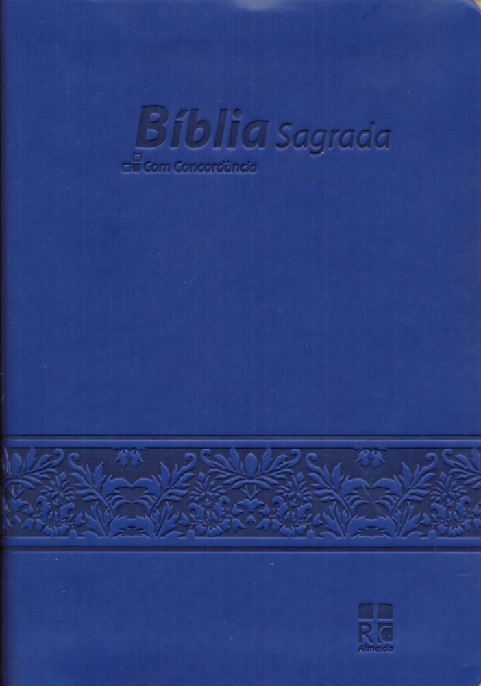 Portugiesisch, Bibel Almeida revidiert und korrigiert DN54c, Silberschnitt