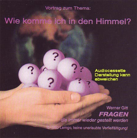 WIE KOMME ICH IN DEN HIMMEL? CD - LIVE VORTRAG