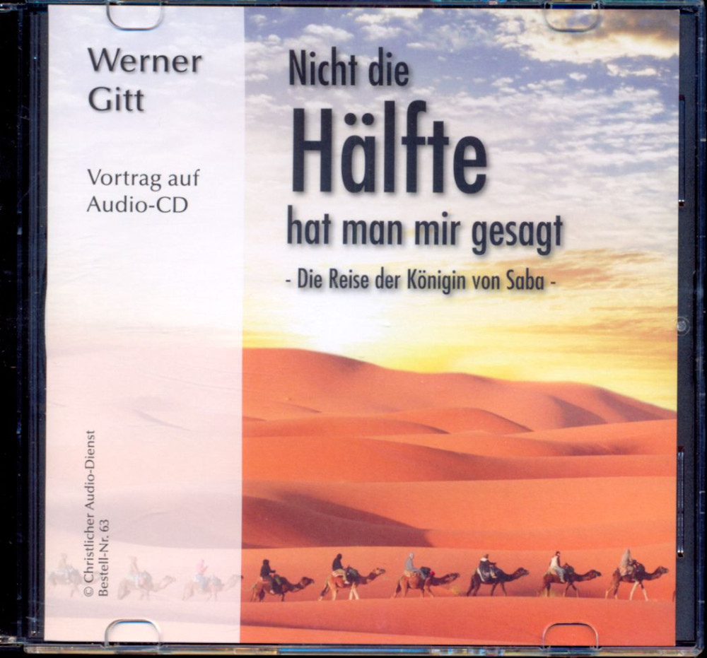 NICHT DIE HÄLFTE HAT MAN MIR GESAGT, CD - LIVE VORTRAG