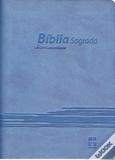 PORTUGAIS, BIBLE ALMEIDA RC, DN44C, SOUPLE, BLEU CIEL, TR. BLANCHE, AVEC CONCORDANCE - Edição...