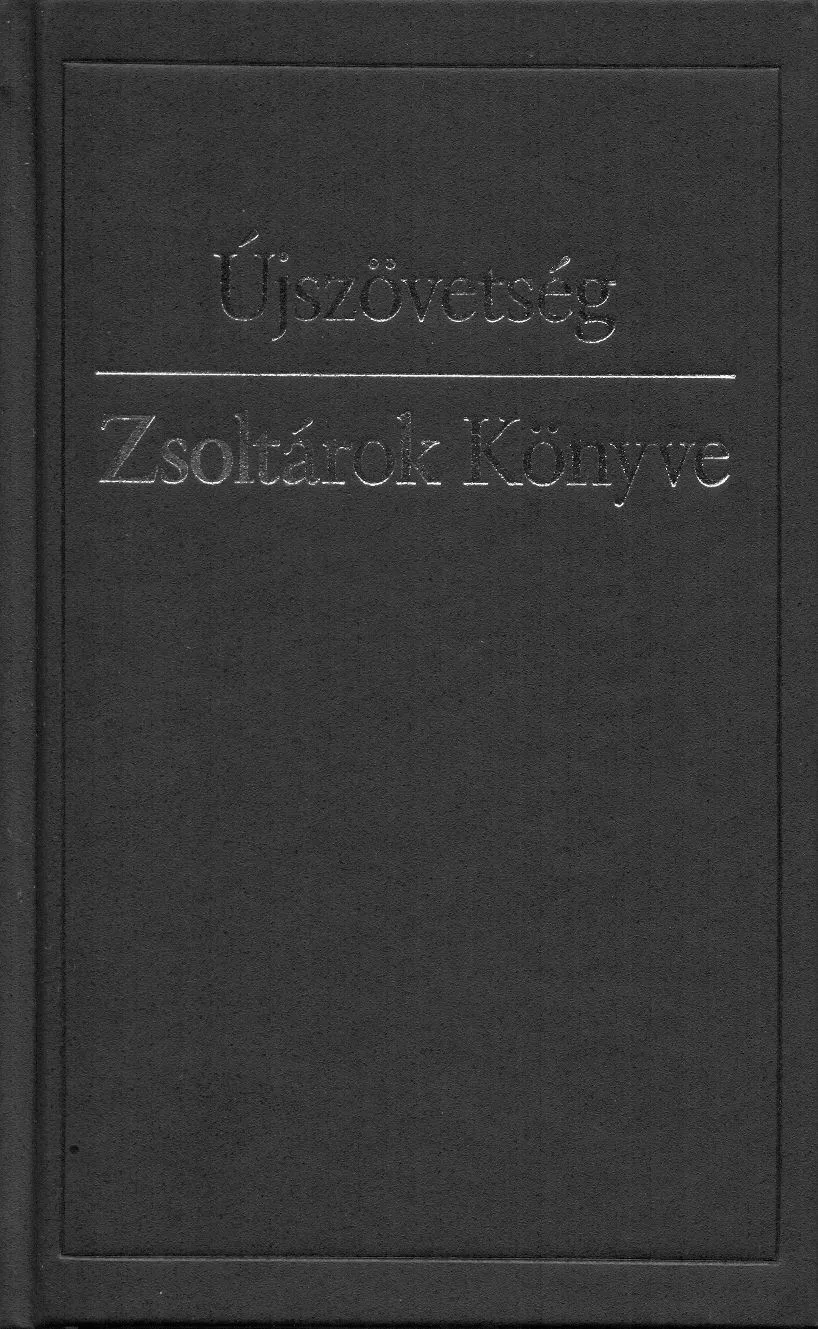 Ungarisch, Neues Testament & Psalmen - Hardcover, Schwarz