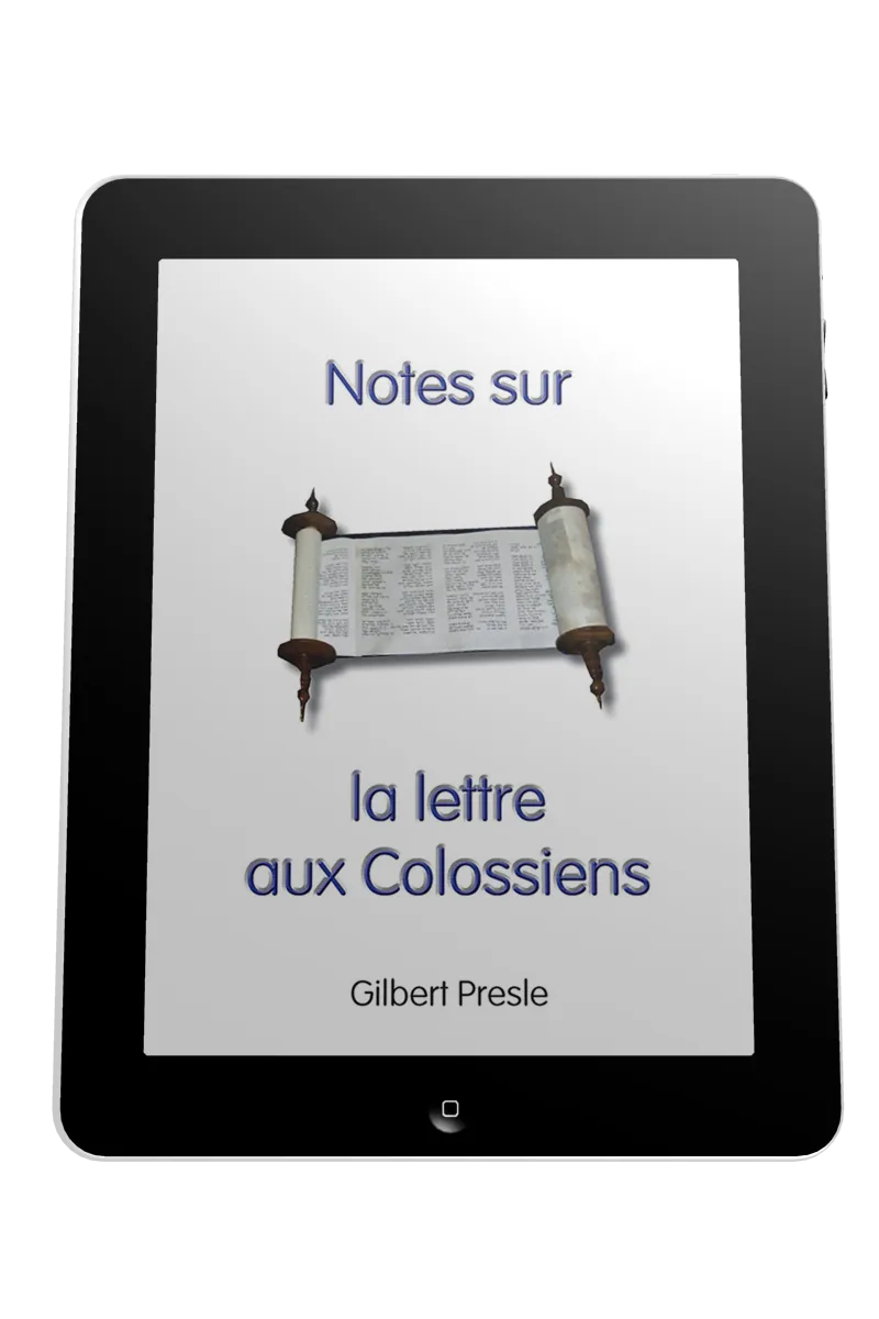 Notes sur la lettre aux Colossiens - ePub