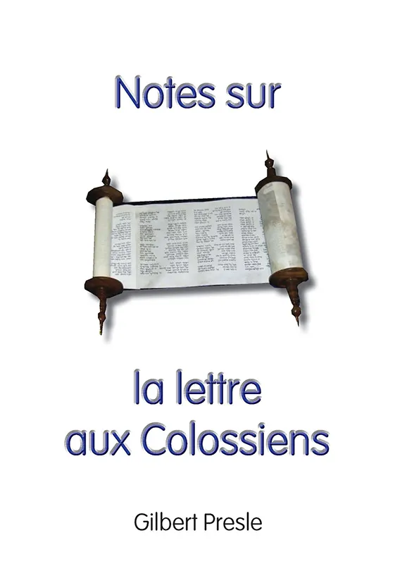 Notes sur la lettre aux Colossiens - Pdf