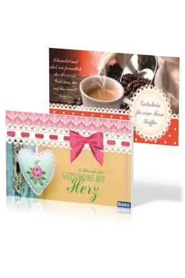 Gutscheinbücher Herz