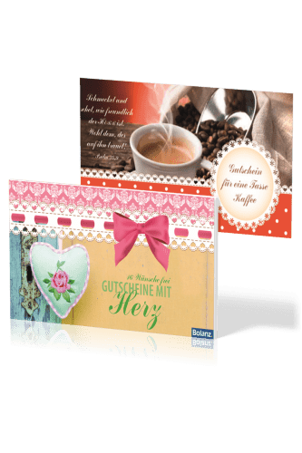 Gutscheinbücher Herz