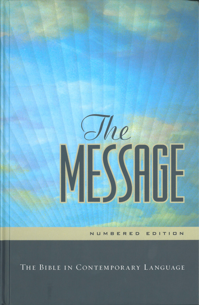 Englisch, Bibel the Message, gebunden, illustrierter Einband