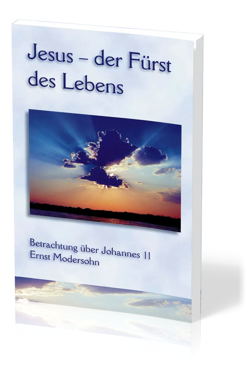 Jesus - der Fürst des Lebens - Betrachtungen über Johannes 11