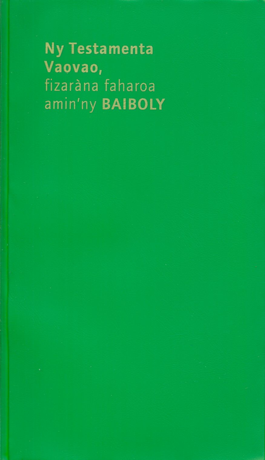 Malagasy, Neues Testament - brochiert, grün