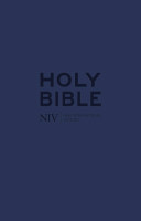 Englisch, Bibel New International Version, Kunstleder, blau, Reissverschluss - NIV Tiny Navy...