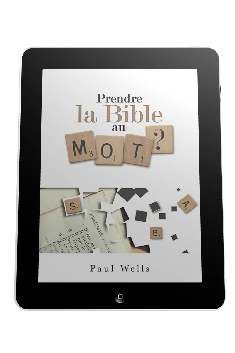 Prendre la Bible au mot? - ePub