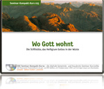 WO WOHNT GOTT? DAS HEILIGTUM GOTTES IN DER WÜSTE, MP3 - LIVE-VORTRÄGE, POWEPOINT, PDF ZUM...