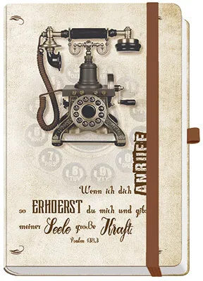 WENN ICH DICH ANRUFE - SCHREIBBUCH