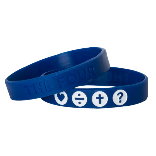 THE FOUR - ARMBAND NAVY BLAU 210MM