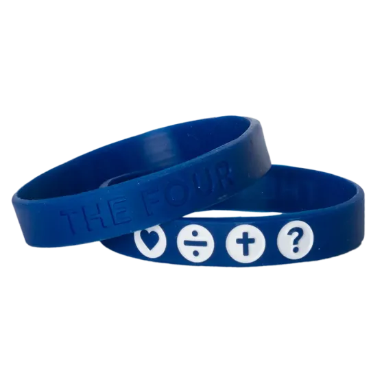 THE FOUR - ARMBAND NAVY BLAU 210MM