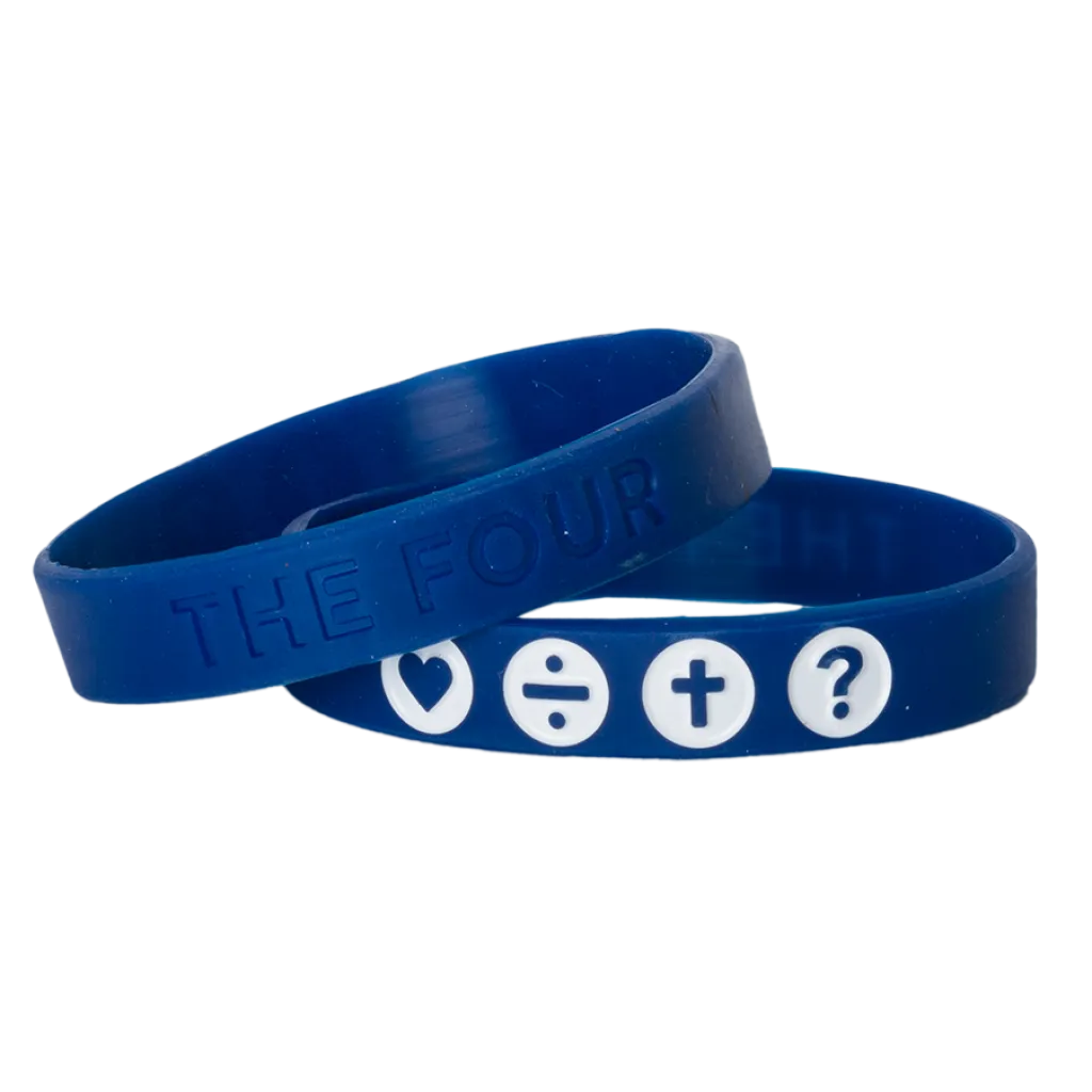 THE FOUR - ARMBAND NAVY BLAU 190MM