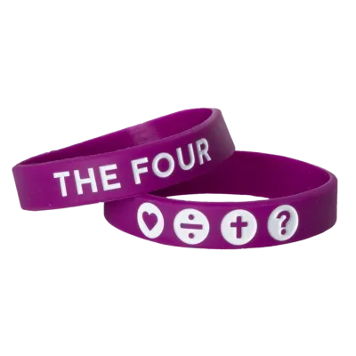 THE FOUR - ARMBAND VIOLETT 180MM