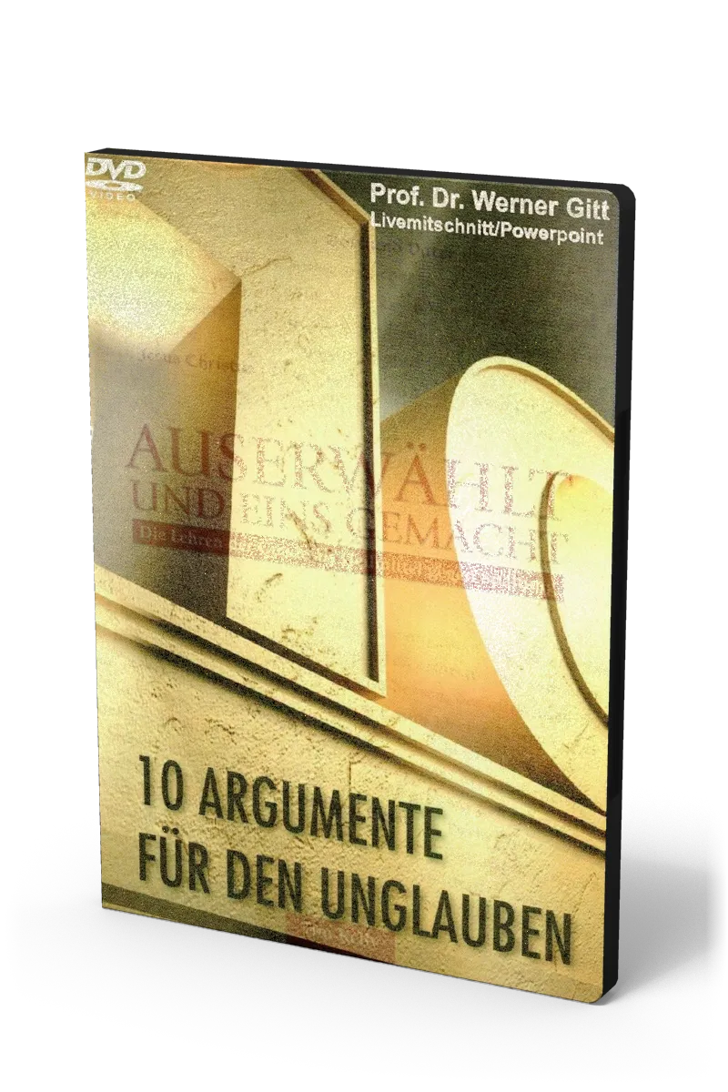10 ARGUMENTE FÜR DEN UNGLAUBEN?! DVD - DVD-LIVE-VORTRAG