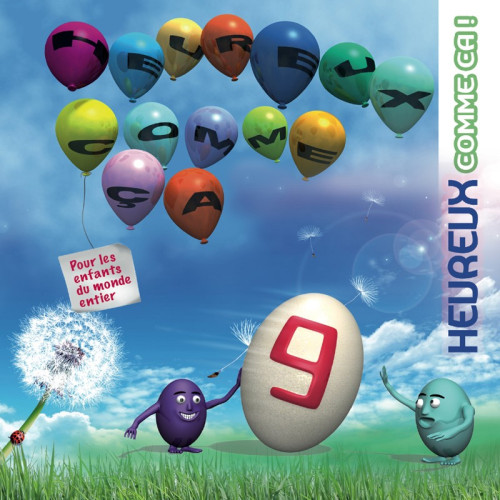 Heureux comme ça - vol. 9 [MP3] - Pour les enfants du monde entier