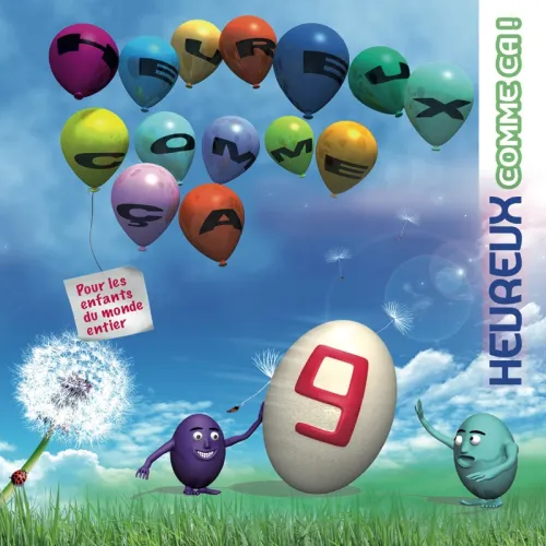 Heureux comme ça - vol. 9 [MP3] - Pour les enfants du monde entier