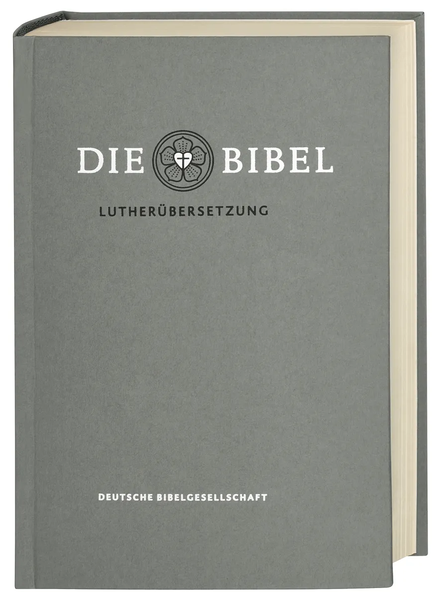 Die Luther Bibel, Rev. 2017, mit Apokryphen, Taschenausg. Silbergrau