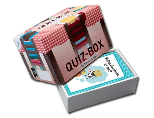QUIZ-BOX FüR BIBEL-ENTDECKER - 100 BUNTE FRAGEN RUND UM DIE BIBEL FüR DIE GANZE FAMILIE.