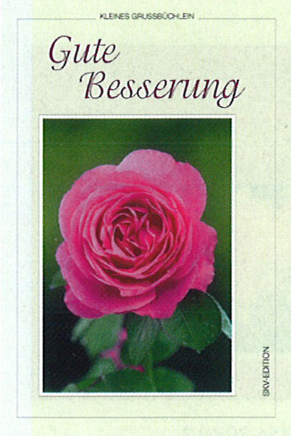 Gute Besserung - Kleines Grussbüchlein