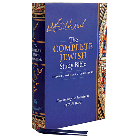 Englisch, Studienbibel, complete Jewish Study Bible, blau