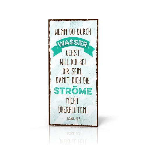 Magnet Lesezeichen Wenn du durch…