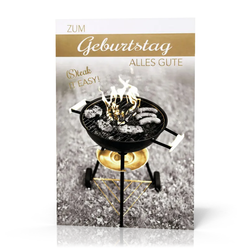 Doppelkarte (S)teak it easy PG4