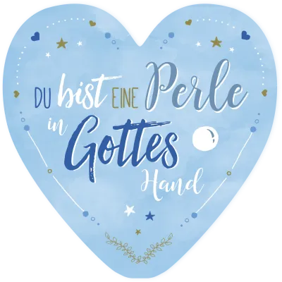Wanddekoherz Du bist eine Perle