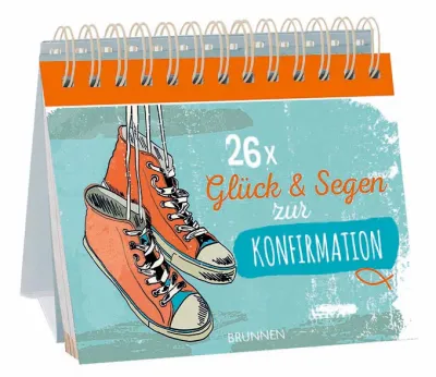 26 x Glück und Segen zur Konfirmation - Aufstellbuch
