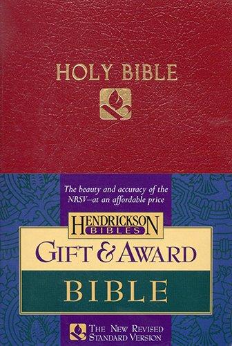 Englisch, Bibel New Revised Standard Version Gift & Award Bible, Kunstleder, bordeaux