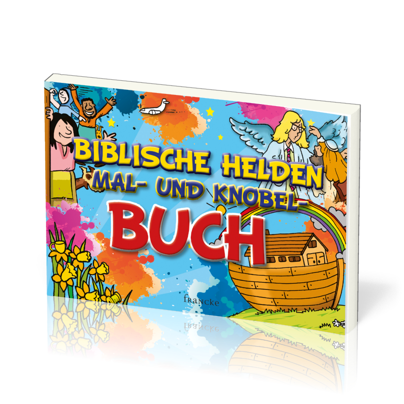 BIBLISCHE HELDEN - MAL UND KNOBELBUCH