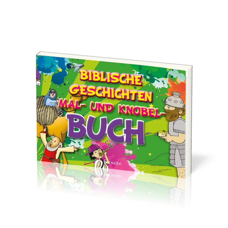 Biblische Geschichten Mal- und Knobel-Buch